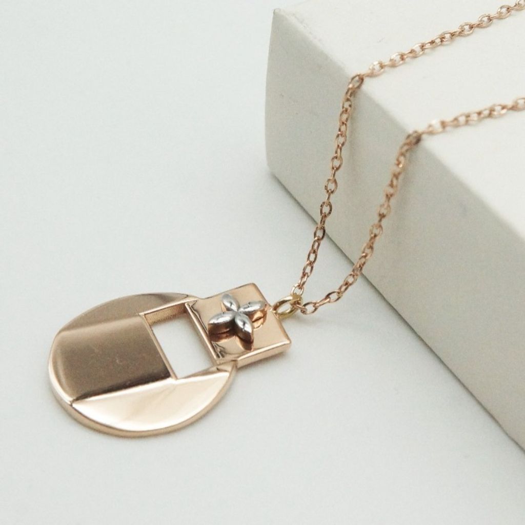 قیمت ارزان گردنبند هاف مون