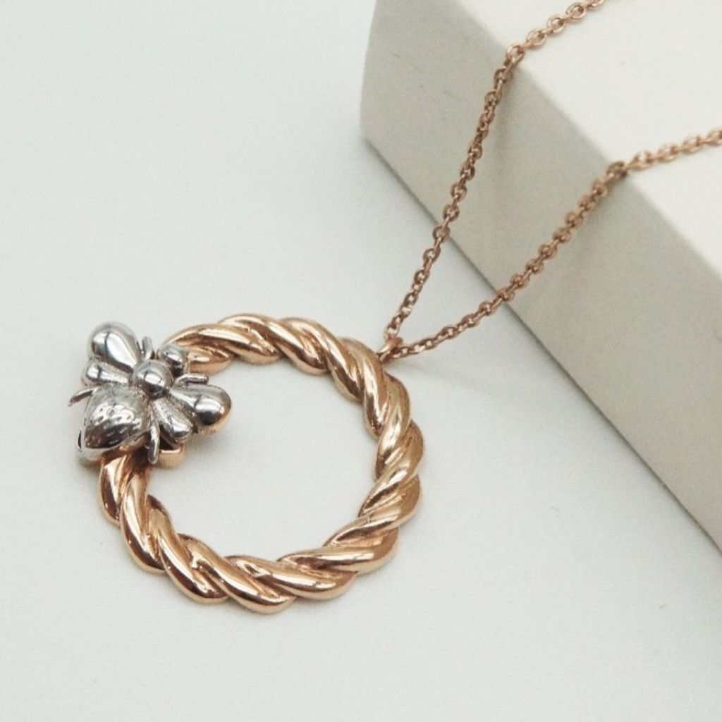 قیمت ارزان گردنبند رینگ