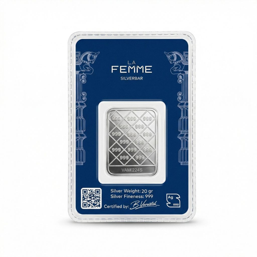 خرید انلاین شمش نقره 20