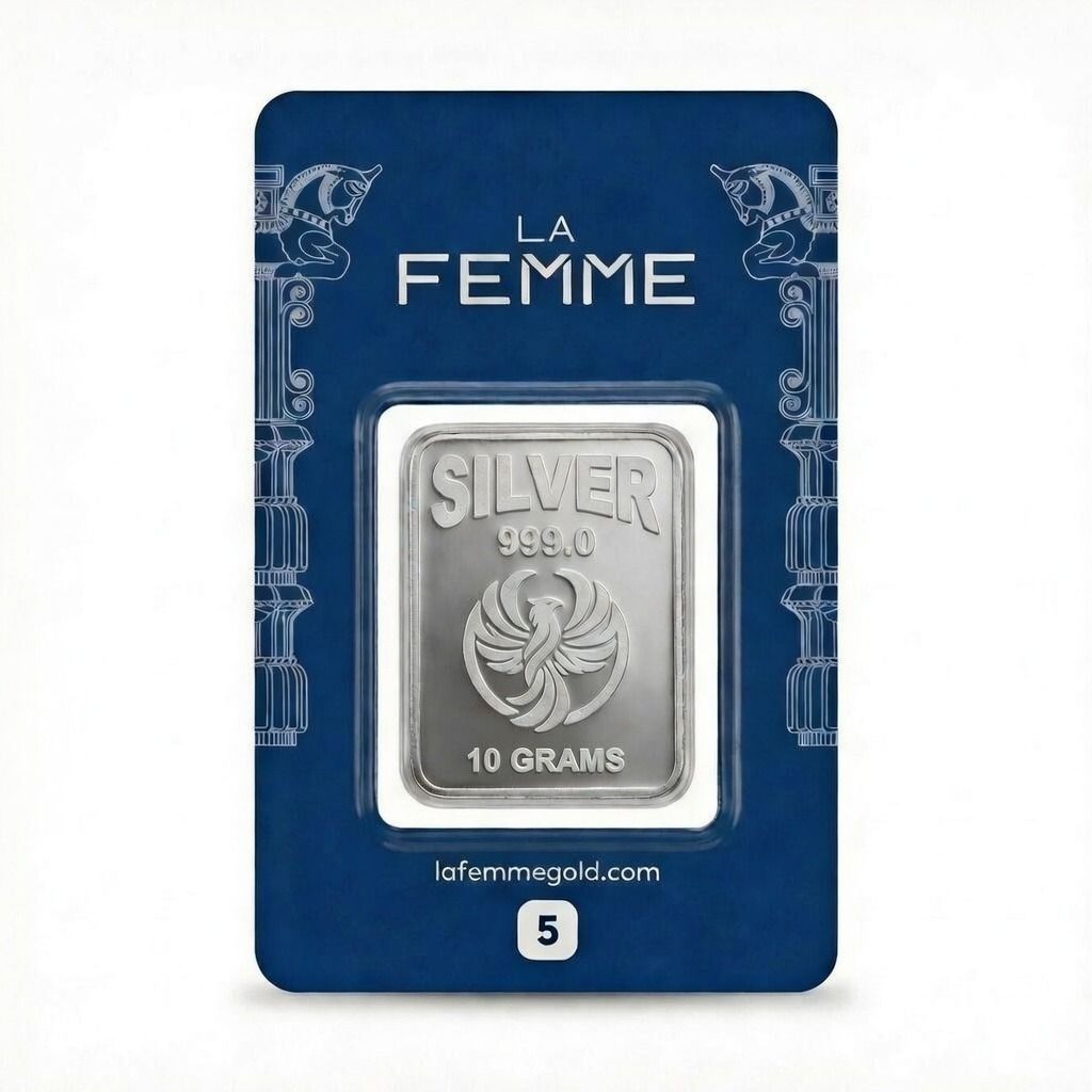 خرید انلاین شمش نقره 10 گرمی