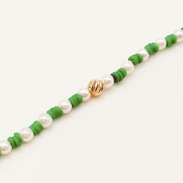 دستبند نیلوفر سبز