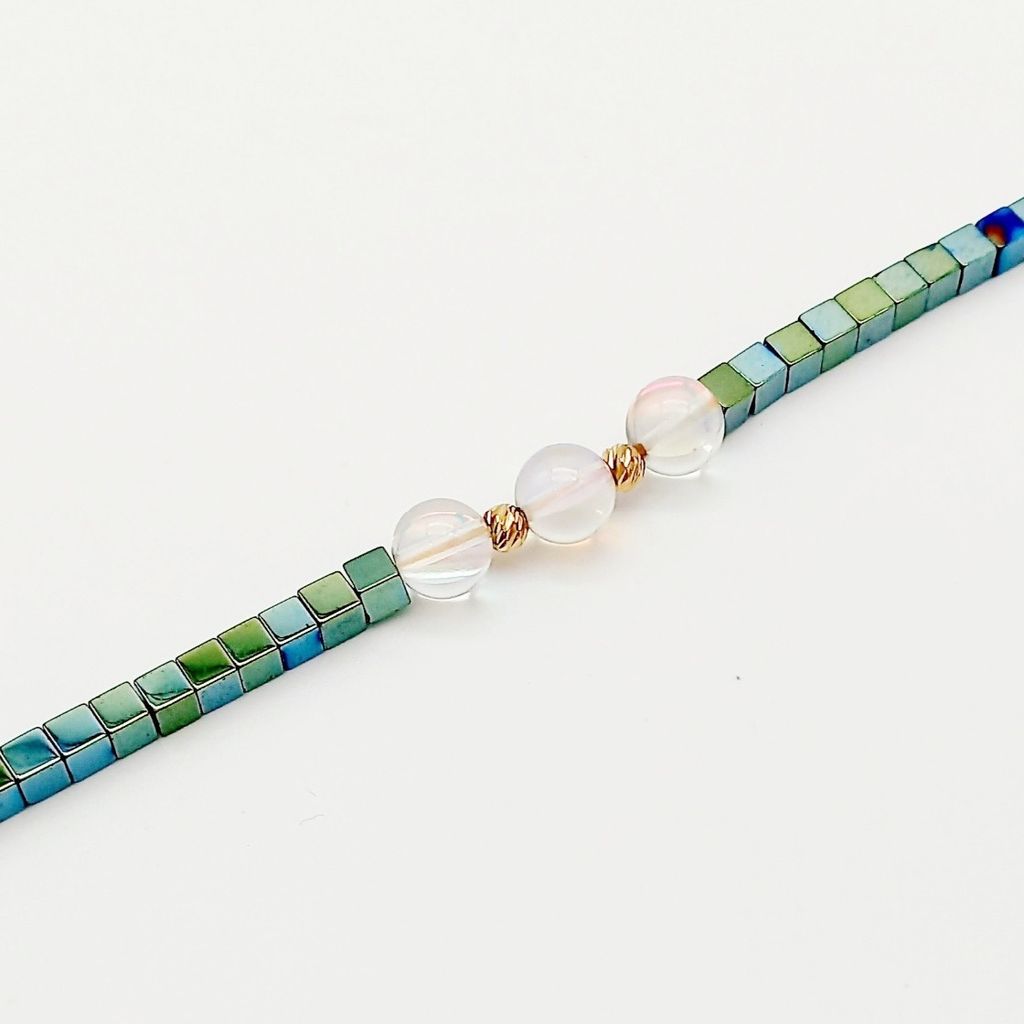 قیمت دستبند کوارتز فیروزه ای