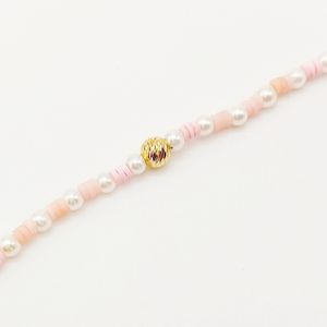 دستبند رز مرواریدی