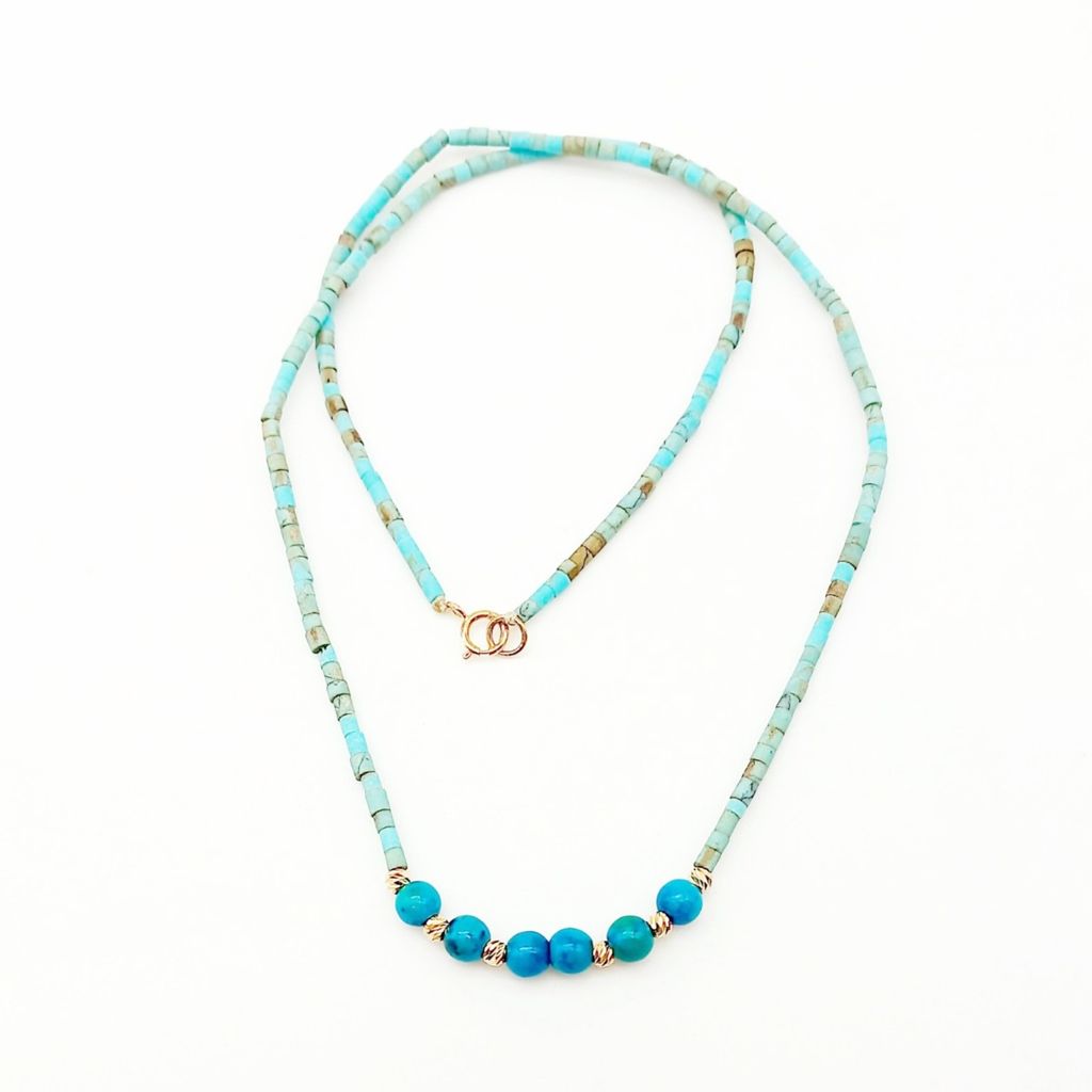 قیمت گردنبند فیروزه ماهتاب