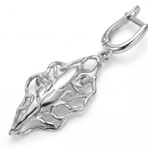 گوشواره  نقره برگ