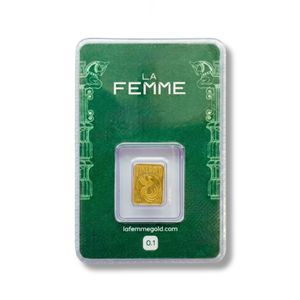 شمش طلا 1گرمی 24 عیار Lafemme