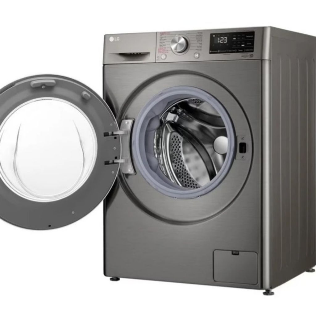 فروش اینترنتی ماشین لباسشویی الجی مدل 4R6 رنگ سیلور