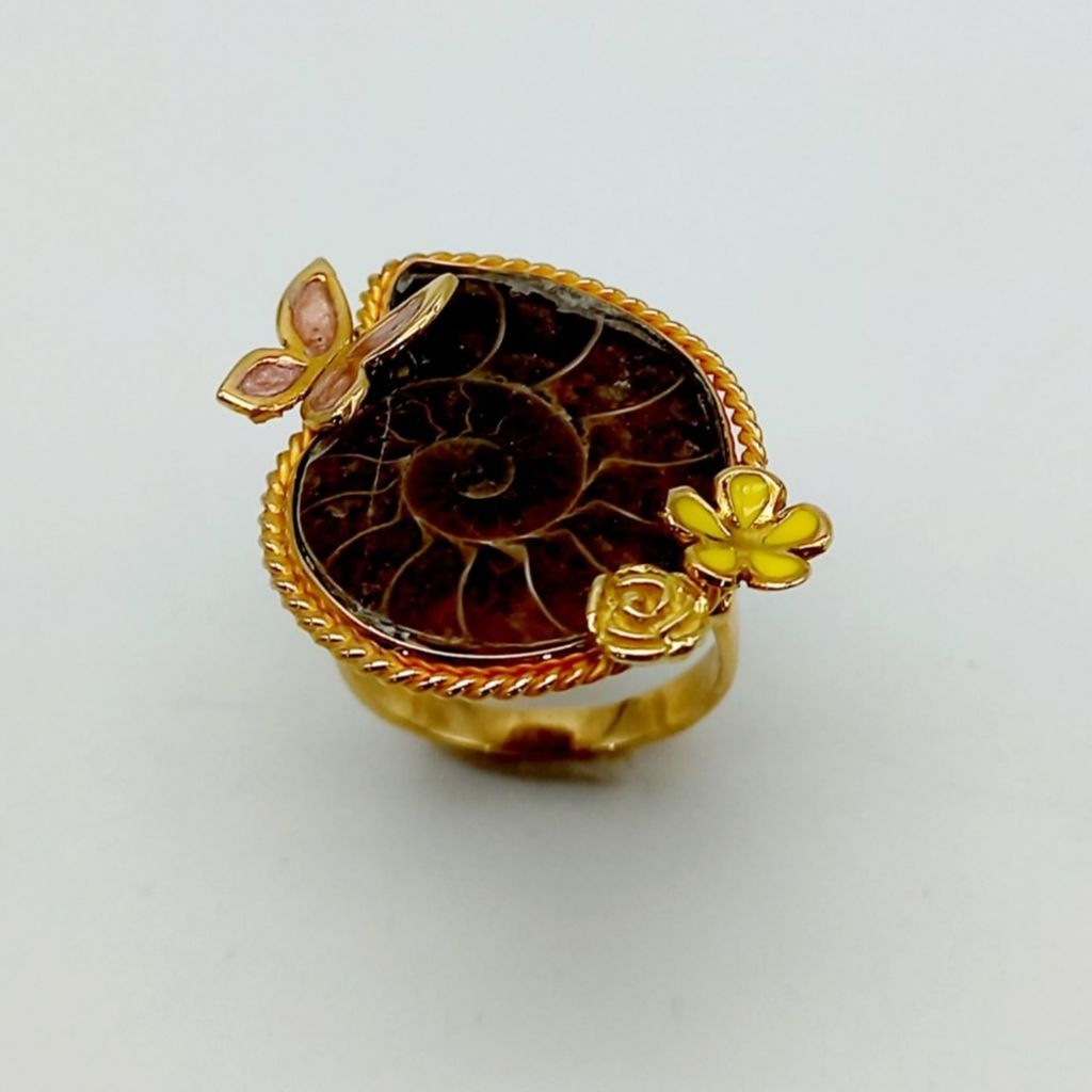 خرید آنلاین انگشتر حلزونی